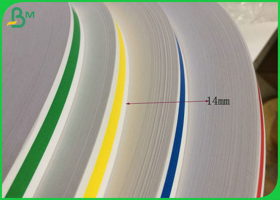 60GSM 120GSM 39.69 CM Radius Stripe Mencetak Kertas Jerami Dengan Food Grade Certified