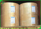FDA 120G 13.5 MM 14 MM Kertas Kraft Putih Untuk Kertas Sedotan Biodegradable Food Grade