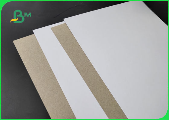 FSC 250/300 / 400gsm C1S Gray Back Glossy Side Dengan Putih 1mm 2mm 3mm