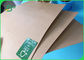 80GSM -300GSM Ramah Lingkungan Air Mata Brown Kraft Paper In Roll