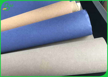 Bahan alami Waterproof 0,3mm 0,55mm Kertas Kraft Dicuci Untuk Tas Belanja