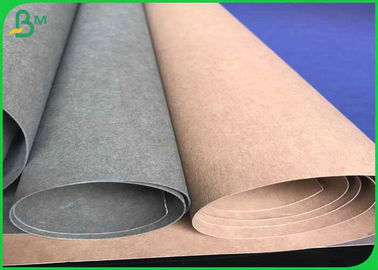 Bahan alami Waterproof 0,3mm 0,55mm Kertas Kraft Dicuci Untuk Tas Belanja