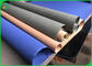 Kertas kerajinan kain hitam mengkilap yang dapat dicuci / 0,3 MM hingga 0,8 MM gulungan kertas yang tidak robek