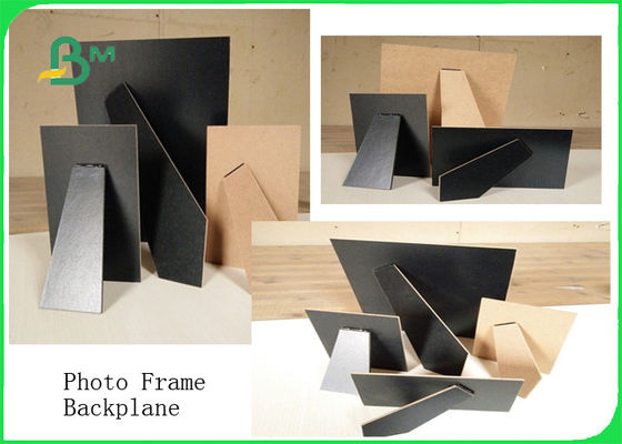 FSC 3MM 3.5MM Papan Binding Pemesanan Uncoated Grey Untuk Bingkai Foto Backplane