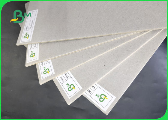 FSC 3MM 3.5MM Papan Binding Pemesanan Uncoated Grey Untuk Bingkai Foto Backplane