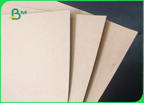 250gsm - 400gsm Ketangguhan Baik FSC Natural Brown Kraft Liner Paper Untuk Pengepakan