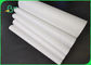 40GSM 50GSM C1S White Paper Rolls Menembus Panas 1020MM Untuk Kemasan Gula