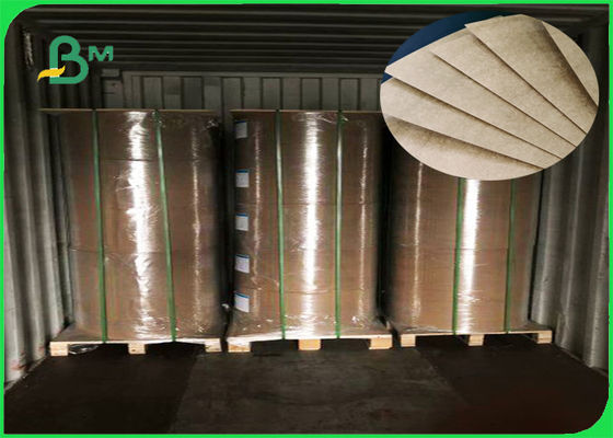 Grammage Tinggi 300g 400g Coklat Kertas Kraft Carta Dalam Gulungan Untuk Tas Belanja