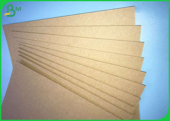 70 * 100cm 200gsm - 400gsm FSC SGS Brown Kraft Board Untuk Membuat Kotak