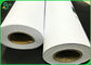 24 Inches 36 Inches Plotter Paper Reel Untuk Industri Pakaian Printer Format Lebar