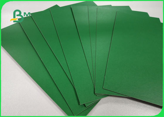 FSC Terakreditasi 1.2 MM Green Board Great Stiffiness Rolls Packing Untuk Membuat Kotak