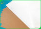 FDA ISO Disetujui Bleached White Craft Paper Virgin Papel Kraft 60gr Hingga 200gram