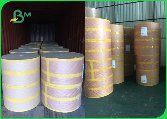 FDA FSC 60gsm 120gsm Cetak Slitted Straw Paper Roll Untuk Minum DIY
