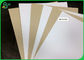 300GSM 350GSM Satu Sisi Dilapisi Duplex Board White Back Sheet Untuk Paket Normal
