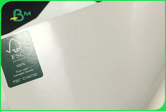 FSC FDA White Food Safe FBB Board 15g PE Coated Paper Untuk Membuat Cup Kustom