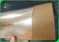 150cm × 100m Ramah Lingkungan Kraft Warna Kertas Kraft Dicuci Untuk Tote Bag