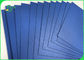 1.3mm 1.5mm 720 * 1020mm Biru Diperniskan Karton Padat Untuk Folder File