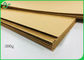 300g 350g Lembar FSC Brown Warna Karton Kertas Untuk Packing Box Material