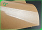 FDA Menembus Panas PE Dilapisi Brown Kraft Paper Untuk Paket Tray 300gsm 350gsm