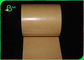 FDA Menembus Panas PE Dilapisi Brown Kraft Paper Untuk Paket Tray 300gsm 350gsm