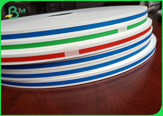 Ramah Lingkungan 13.5MM / 15MM FSC Food Grade Paper Roll Membuat Sedotan Minum