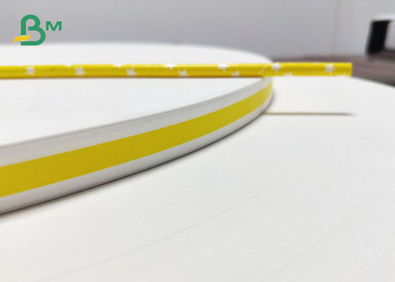 Ramah Lingkungan 13.5MM / 15MM FSC Food Grade Paper Roll Membuat Sedotan Minum