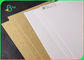250gsm White Clay Coated Kraft Back Paper Untuk Pembungkus Makanan 790 * 1090mm