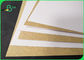 250gsm White Clay Coated Kraft Back Paper Untuk Pembungkus Makanan 790 * 1090mm