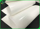 60G + 10G PE Film Wrapping White Kraft Paper Roll Lebar 1250mm Dengan Makanan Bersertifikat