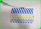 60gsm Multi-warna Dicetak Food Grade Paper Roll Untuk Minum Straw