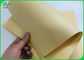 Kertas pulp bambu biodegradable 70g 90g Brown Kertas Pembungkus untuk pembungkus makanan
