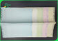 Ramah Lingkungan 48g 55g 80g Dicetak Carbonless Paper Jumbo Roll Untuk Kantor