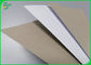 300g Kekuatan Yang Baik White Horse Paper Sheet Gray Kembali Untuk Kemasan Box