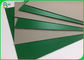 Tebal 1.2MM 1 Sisi Green Coated Book Binding Board Untuk Pembuatan Puzzle