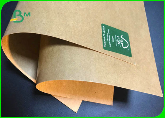 Kemasan Makanan PE Coated Kraft Paper Board Food Grade Untuk Kotak Bawa Pulang