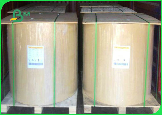 Brown Kraft Paper Ramah Lingkungan 45gsm 50gsm Untuk Tas Kemasan