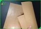 250gsm Single Atau Double Side PE Coated Brown Kraft Paper Dengan Food Grade
