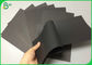 Pure Wood Pulp Dark Black Uncoated Paper Untuk Membuat Lembar Akhir Buku Soft Cover