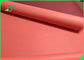 Kain Kertas Kraft yang Dapat Digunakan Kembali Kertas yang Dapat Dicuci 0,55mm Warna Merah 150cm