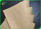 Kekakuan Baik 60gsm 80gsm Brown Kraft Paper Rolls Bahan Amplop Didaur Ulang
