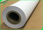 Wood Pulp Moisture Resistant 80gram Inkjet Plotter Paper Rolls Dengan 36inch * 50yard