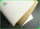 200gsm - 360gsm White Top Kraft Back Board Dalam Lembar Untuk Wadah Paket Makanan