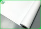 Pencetakan plotter 80GSM White CAD Plotting Paper Roll 24inch * 150 Feet