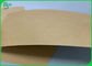 150g 200g Food Grade Brown Kraft Paper Roll Kotak Es Krim Lembar