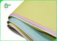 55gsm White Pink 3 layer NCR Carbonless Paper Untuk Bentuk Bisnis Gambar Biru