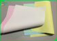 Ramah lingkungan Pencetakan bening Ncr Paper 50gr 55gr Untuk Pengiriman catatan