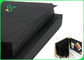 400gsm 450gsm Matte Black Board Untuk Kotak DIY Kekerasan Tinggi 600 x 1000mm
