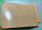 Produsen 300gsm Brown Kraft Paper PE Coated Untuk Take Away Lunch Box
