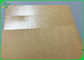 Produsen 300gsm Brown Kraft Paper PE Coated Untuk Take Away Lunch Box