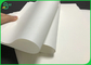 Bahan kantong kertas kerajinan 70g 75g White Kraft Wrapping Paper Rolls 700mm Lebar